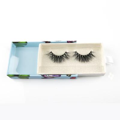 China New Arrival Natural Style 3D Eyelashes Vegan False Mink Eyelashes With Private Customized Packing Box for sale