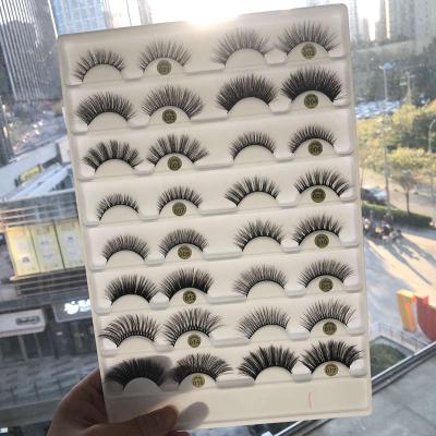 China Fashion and Wholesale Factory Price $0.3 Girls Queency Girls False Mink Full Strip Eyelashes Comfortable Cruelty Free False Eyelashes 3d False Mink Eyelashes for sale