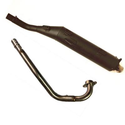 China Aluminum Stainless Steel Exhaust Muffler Exhaust For YAMAHA LC150 for sale