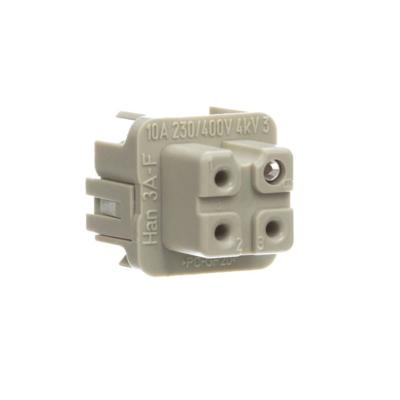 China Harting Han 3A-BU-S, rectangular connector inserts 09200032711 09200032711 for sale