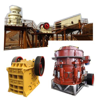 China Mining Iron Ore Jaw Crusher Hammer Crusher Cone Crusher for sale