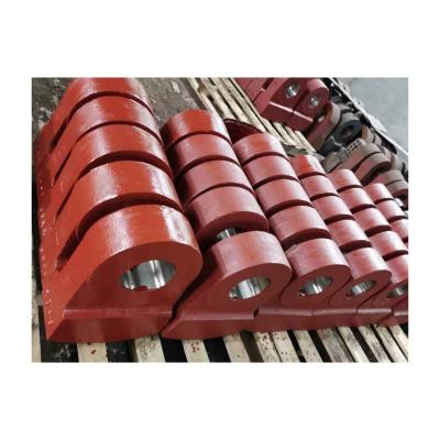 China Building Material Stores Metal Crusher Hammer High Manganese Wear Parts for sale