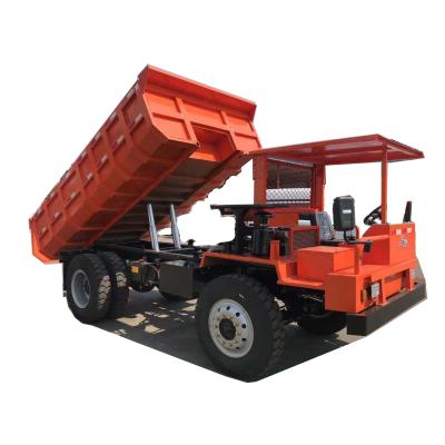 China 6 ton to 16 ton underground mine diesel dump truck for sale > 8L for sale