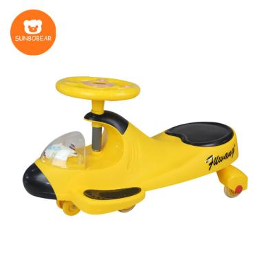 China Ride On Toy 2020 Macaroon Color Kids Plastic Twisting Ride On Sports Car EN71certified Swing Car With PVC Wheel for sale