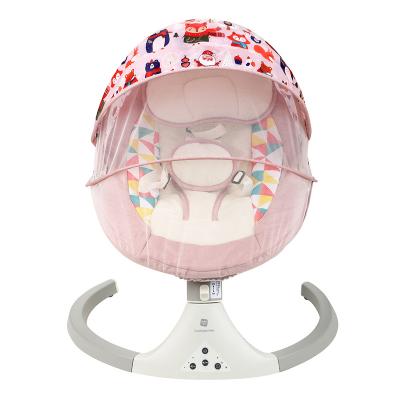 China Modern Indoor Bed Bouncer Baby Swinger Swinger Baby Rocker Plant Automatic Baby Swing Chair for sale