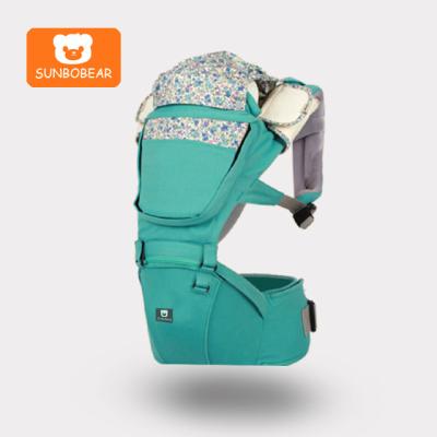 China Front 2019 oranic cotton Foshan kangaroo baby carrier cotton facing baby wrap carrier with whole sale price for sale