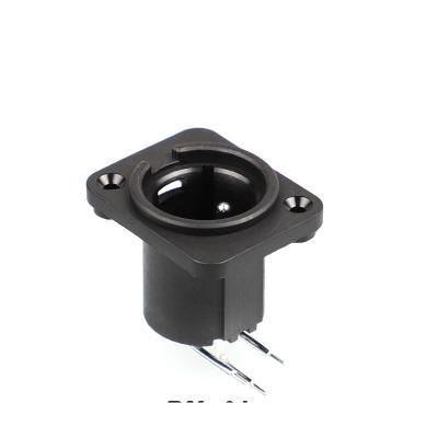 China DY-04 Xlr Jack Combo Connector 3 Pole Panel Mount Audio Female Socket With 1/4" Mono Jack DY-04 for sale