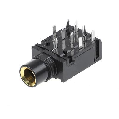 China audio & Wholesale China Video Long Service Life 5000 Times Ck-6.35 Audio Telephone Jack Connector for sale