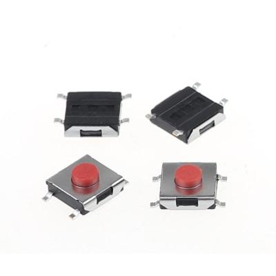 China Tvcm16 4*4mm Micro Tactile Switch 5..2x5.2 Smt 4 Pin 5.2*5.2 On Off Tact Switch Smd 4x4x2.5 TS66HA4P for sale