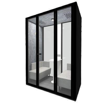 China Multifunctional and Universal Easy Installation Acoustic Private Pod Home Office Booth Indoor Phone Booth for sale