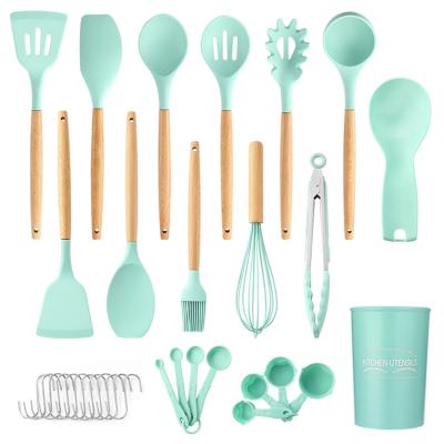 China Best Price Viable High Quality Silicone Kitchenware Cooking Tools 12 Silicone Kitchen Utensils For Baking for sale