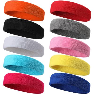 China Outdoor Hair Sports Headband Woman Sports Head Simple Yoga Headband Wholesale Fitness Running Headband Girls Fashion Elastic Unisex Headband Unisex Band for sale