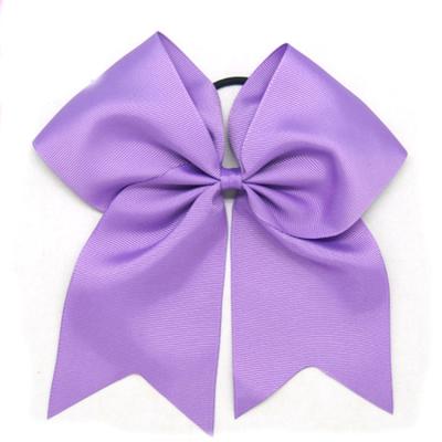 China 2020 European and American Style Fashion OEM Custom Made Solid Color Girl Big Size Hair Bows Hair Clips Hair Ties for Kids for sale