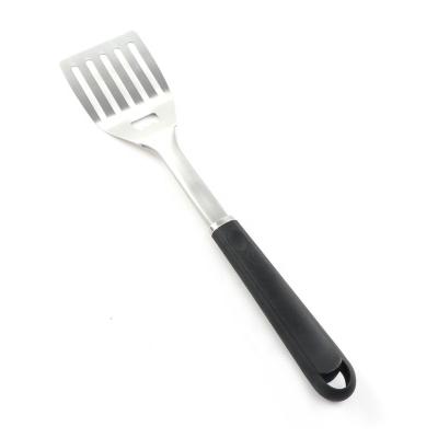 China BBQ Tool Stainless Steel BBQ Turner With Plastic Handle BBQ Accessories Spatula Roast Shovel Easily Cleaned for sale