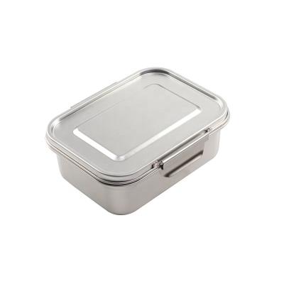 China Other Bento Box Stainless Steel SUS304 Lunch Box With Lid for sale