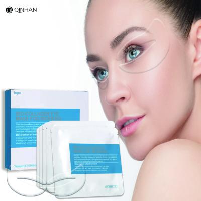 China Anti-Wrinkle Private Label OEM Collagen Compress Cold Eye Mask Reduce Dark Circles Transparent Eye Mask for sale