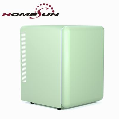 China 40L THERMOELECTRIC Retro Fridge Custom Home Bar Table Top Mini Fridges And Freezers for sale