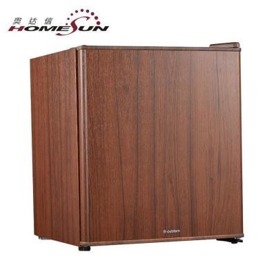 China COMPRESSOR Because-49 Mini Bar In Hotel Room, Wooden Mini Hotel Fridge Beverage Freezer for sale