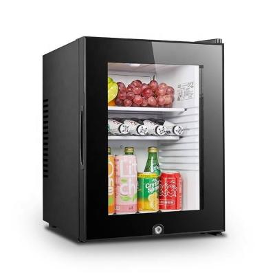 China BCG-40B 40L THERMOELECTRIC Chocolate Fridge , Glass Door Mini Display Fridge for sale