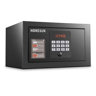 China Custom LED display deposit hotel safe box for business and home, electronic password safe homesun quality steel material for sale