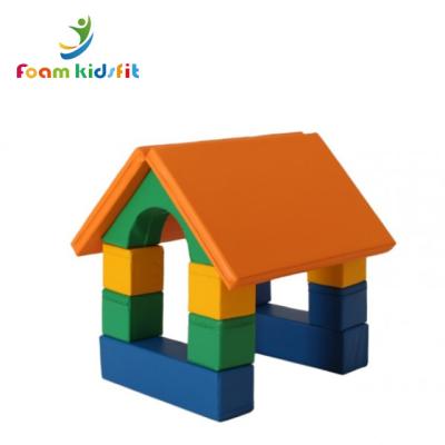 China Comfortable And Smooth Kids Soft Play---Block Set Family Fun Housing Building Blocks for sale