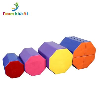 China Waterproofand Can Add Main Lift Gymnastics Back Hands Vault Trainer Octagonal Mat for sale