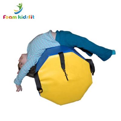 China Waterproofand Can Add Head To Lift Hands Jumping Flip Trainer Octagonal Back Mat For Kids Sensory Training for sale