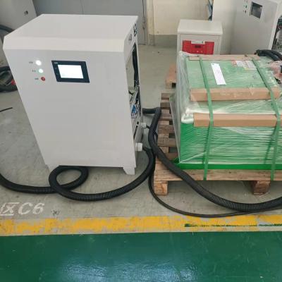 China Distribution Station Forklift 48v 150A Lifepo4 Charger 380v-440v AC Charger with CANBUS /RS485/SD cummunication for sale