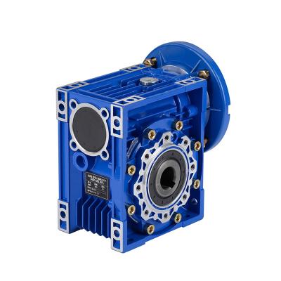 China Low noise power transmission nmrv 130 worm speed reduction gearbox retarder gearbox reducers for cement mixers high speed reducer worm for sale