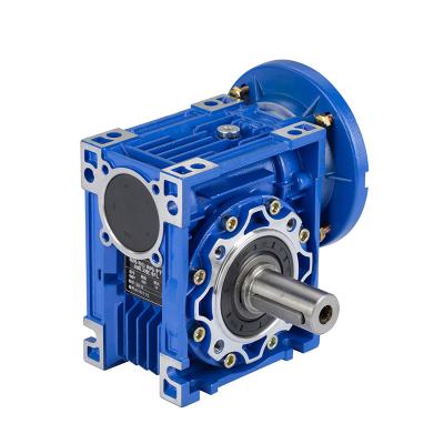 China Power Transmission NMRV Series 90 Degree High Output Hollow Shaft Worm Gear Gearbox For Servo Drives Electric High Performance Customized NMRV for sale