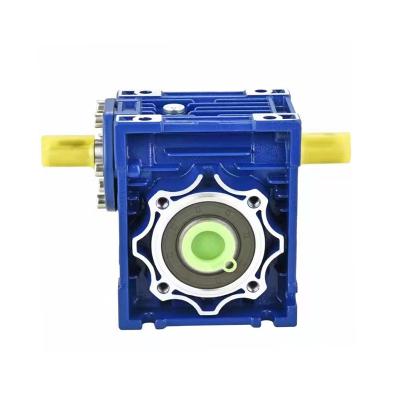 China High efficiency rv worm gear electric motor speed reducer with high quality drive power transmission nmrv box motor 3 phase gearbox for sale