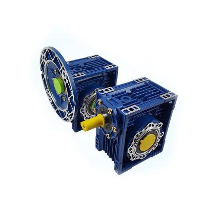 China High efficiency ratio high speed reduction of a small package high torque output multiplier nmrv worm gear reducer for sale