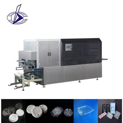 China Fully Automatic PET/PVC/PP/PS/PLA DB-470A/B Ruian Cake Cosmetics Plastic Container Tray Making Machine Price Material Use PP/PS/PET/PLA/P for sale