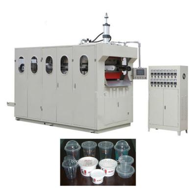 China PP.HIPS.GPPS.PE Full Automatic Disposable Plastic Yogurt Cup Making Machine for sale