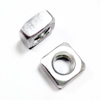 China High Strength Heavy Industry Ss Carbon Steel M4 M5 M6 OEM Galvanized Fastener Four Sided Square Head Insert Nut for sale