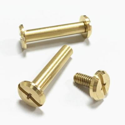 China Custom Pan Stainless Steel Chicago Screws Binding Post Chicago Screw for sale