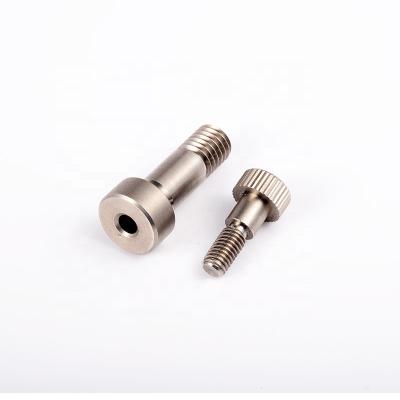 China Stainless Steel Shoulder Screw Hexagon Joint Socket Pan Customized Shoulder Screw for sale