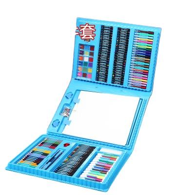 China Art Set Painting Drawing Drawing Supplies 208 Pcs For Kids Box Artist Printing Art Set 208 for sale