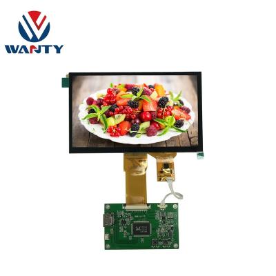 China Inch Raspberry Pi 4 Industrial Application 7 GG Structure 1024*600 IPS Panel TFT LCM RGB USB LCD Capacitive Multi Touch Screen Display for sale