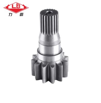 China Excavator Spare Parts Excavator Spare Parts E120 Swing Pinion Shaft For Excavator Bearing for sale