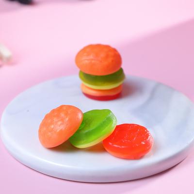 China 9g Natural Mini Burger Gummy Candy for sale