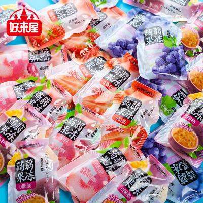 China Natural Best Selling Konjac Jelly Fruity Sweet Delicious Health Low Calorie Snack For Kids for sale