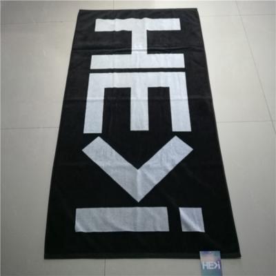 China Wholesale Good Quality Newest Beach Towel Design Printed Organic Cotton Custom Beach Towel for sale