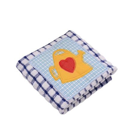 China Wholesale high quality custom printed tea towel safe for kitchen kids 100%cotton for sale