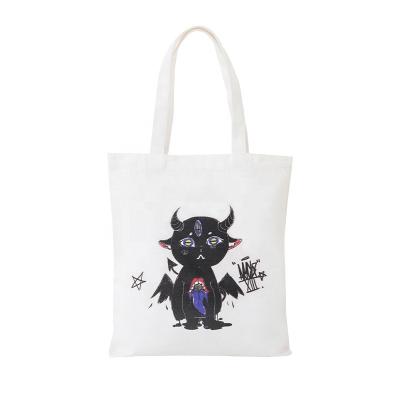 China Eco-friendly Wholesale Promotional Heavy Duty Overside Custom Canvas Tote Bag with Logo Eco Friendly Recycled Shopping Bag for sale