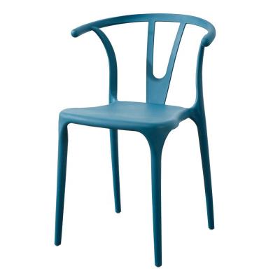 China Wholesale Custom Cheap Price Multiple Colors Home Furniture Stackable Hard Plastic Chair for sale