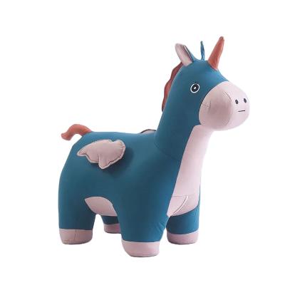 China Practical and Beautiful Decoration Elephant Shaped Sofa Children's Dwarf Stool Creative Animal Elephant Dinosaur Deer Scare Cartoon Stool for sale