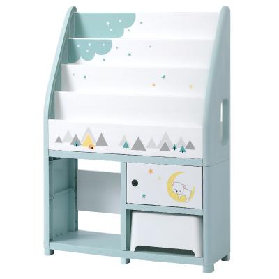 China Contemporary Factory Direct Home High Quality Children's Shelf Bedroom Storage Rack for sale