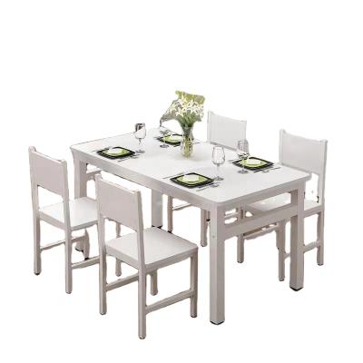 China Cheap Fast Food Chinese Industrial Metal Furniture Set Iron Restaurant Tables And Chairs for sale