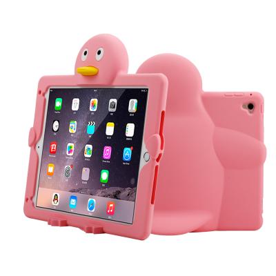 China 2021 New Arrivals Shock Proof 3D Shock Proof Tablet Case Factory Price Shockproof And Kids Friendly Animal Case For iPad Air 2 for sale